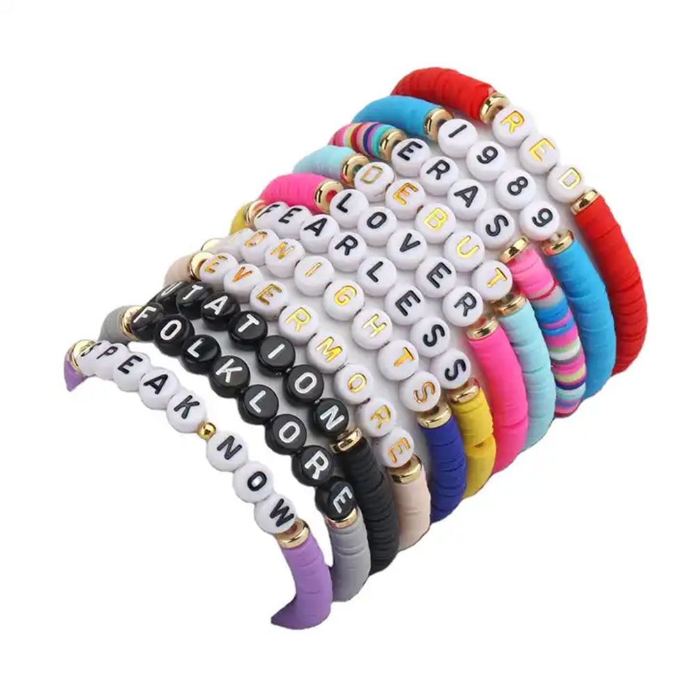 Letter Beaded Bracelet