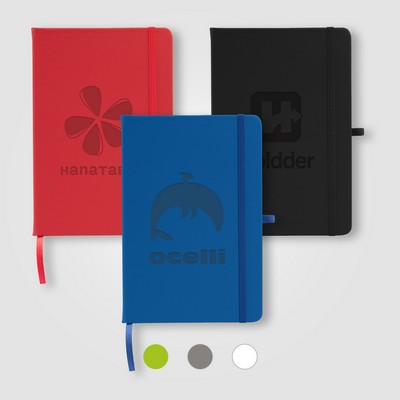 Wilde Recycled Hard Cover Journal - A5 5.5" x 8.3" - Debossed