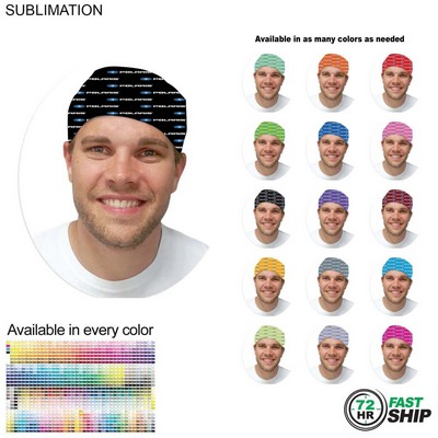 72 Hr Fast Ship - Team Building Sublimated Multifunction 2-Ply WINTER Tubular Headwear