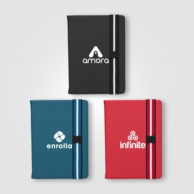 Newport rPET Chevron Refillable Journal - A5